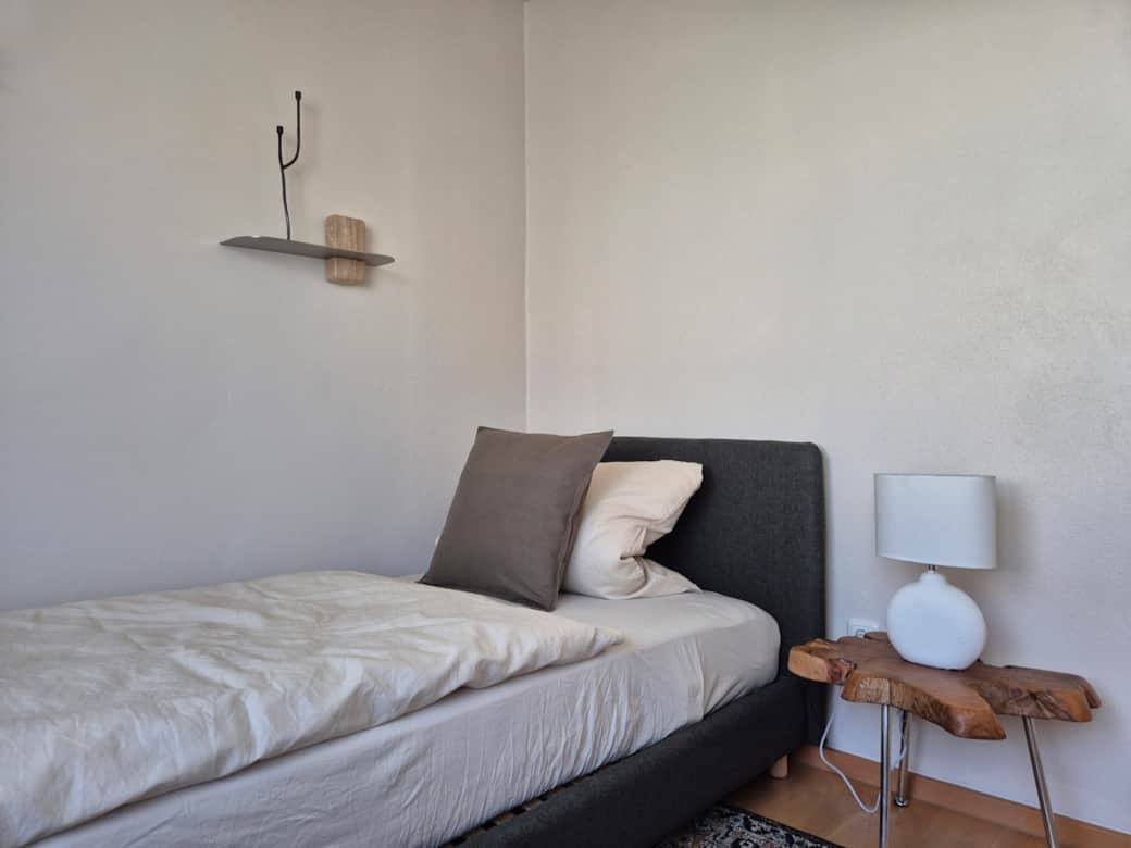 Schlafzimmer mit Einzelbett