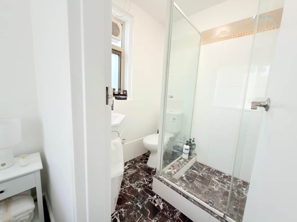 Full Bathroom with Shower and Toilet Full Bathroom with Shower and Toilet