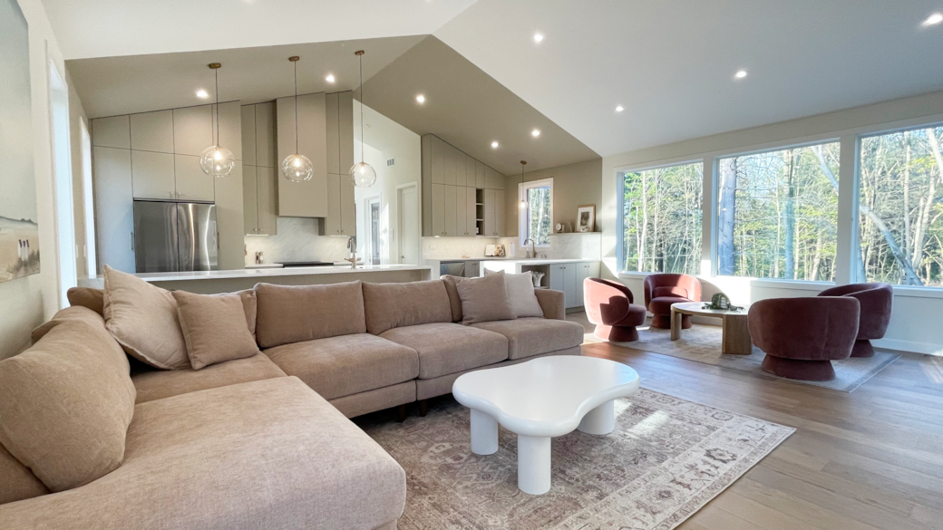 The Great room, kitchen view