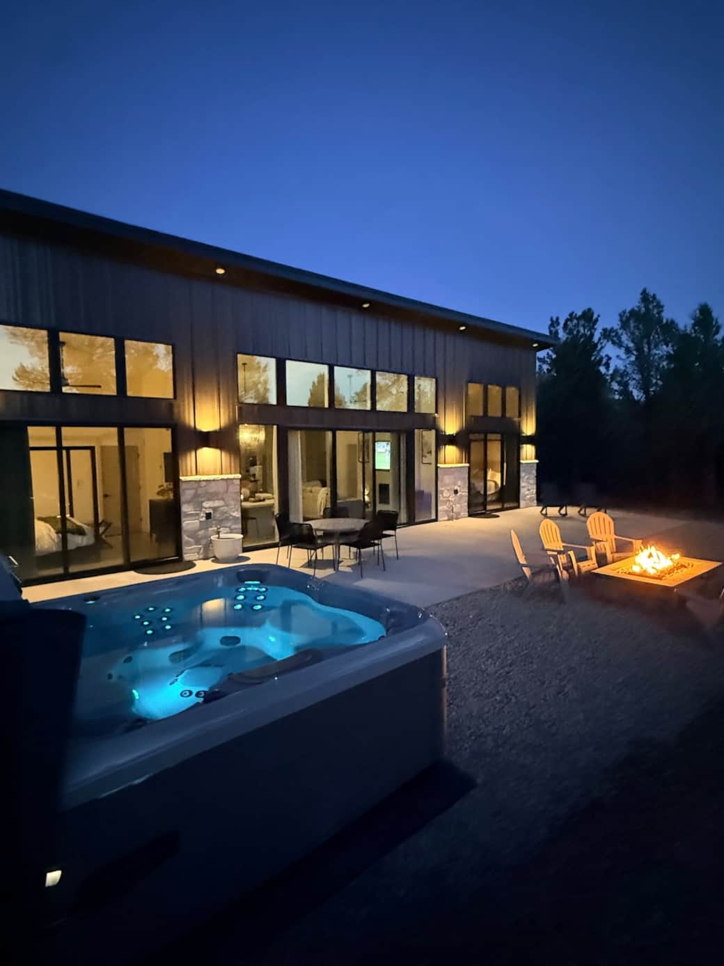 After a busy day in the park, unwind at your secluded escape. After a busy day in the park, unwind at your secluded escape.