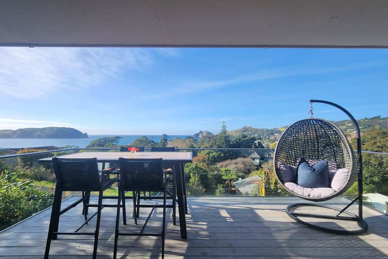 Stunning views from the deck