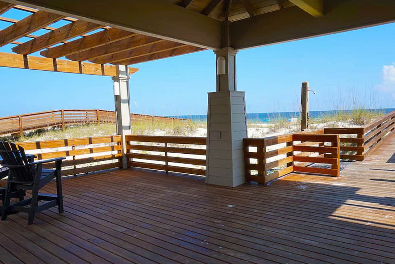 Cottages at Romar C3 Beach Access Gazebo