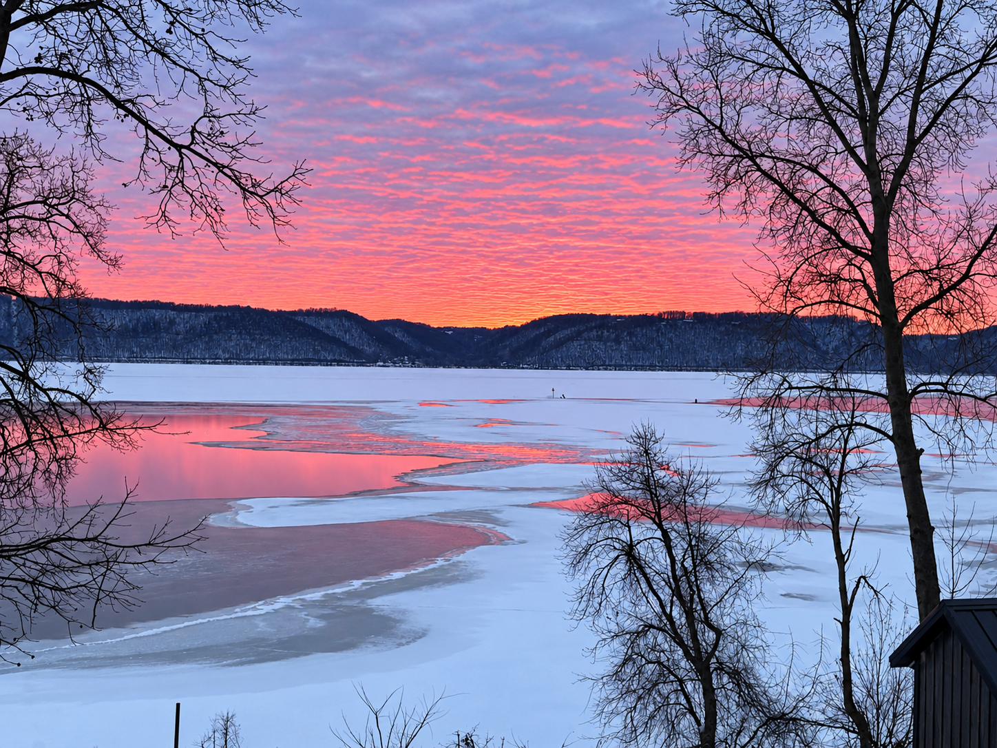 Sunset on the River
