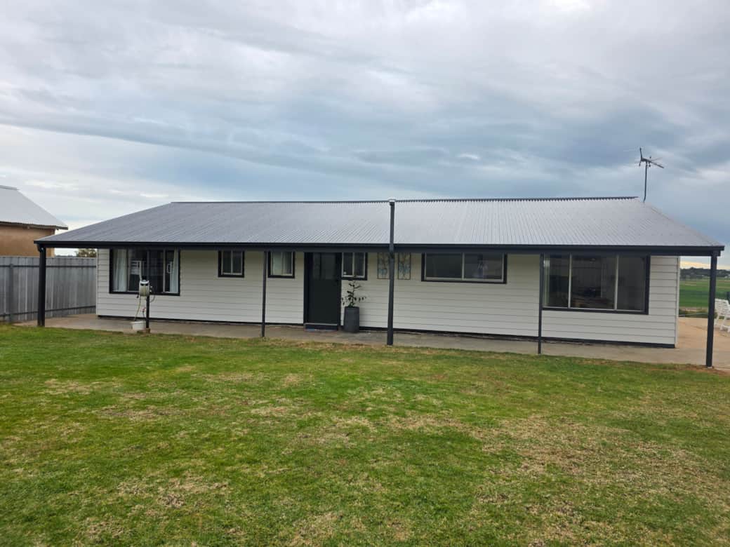 House Front + Backyard