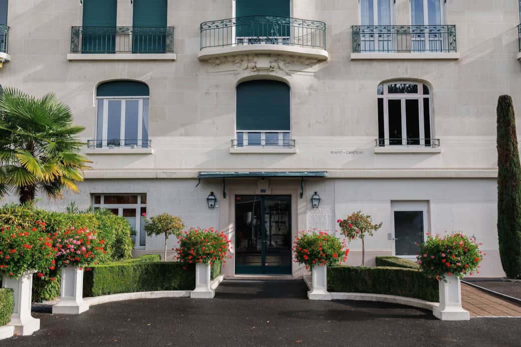 Entrance to the building Entrance to the building