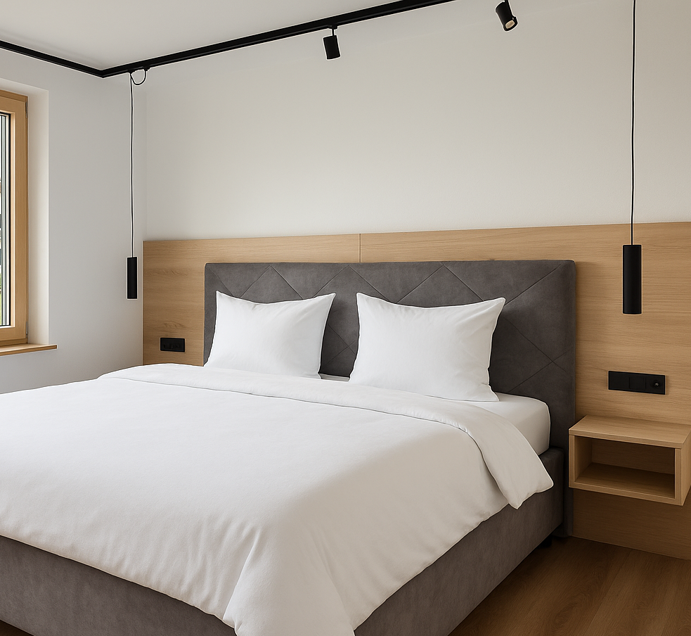 Schlafzimmer 2 - Doppelbett Schlafzimmer 2 - Doppelbett