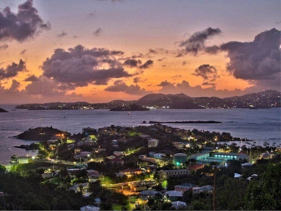 Cruz Bay twilight