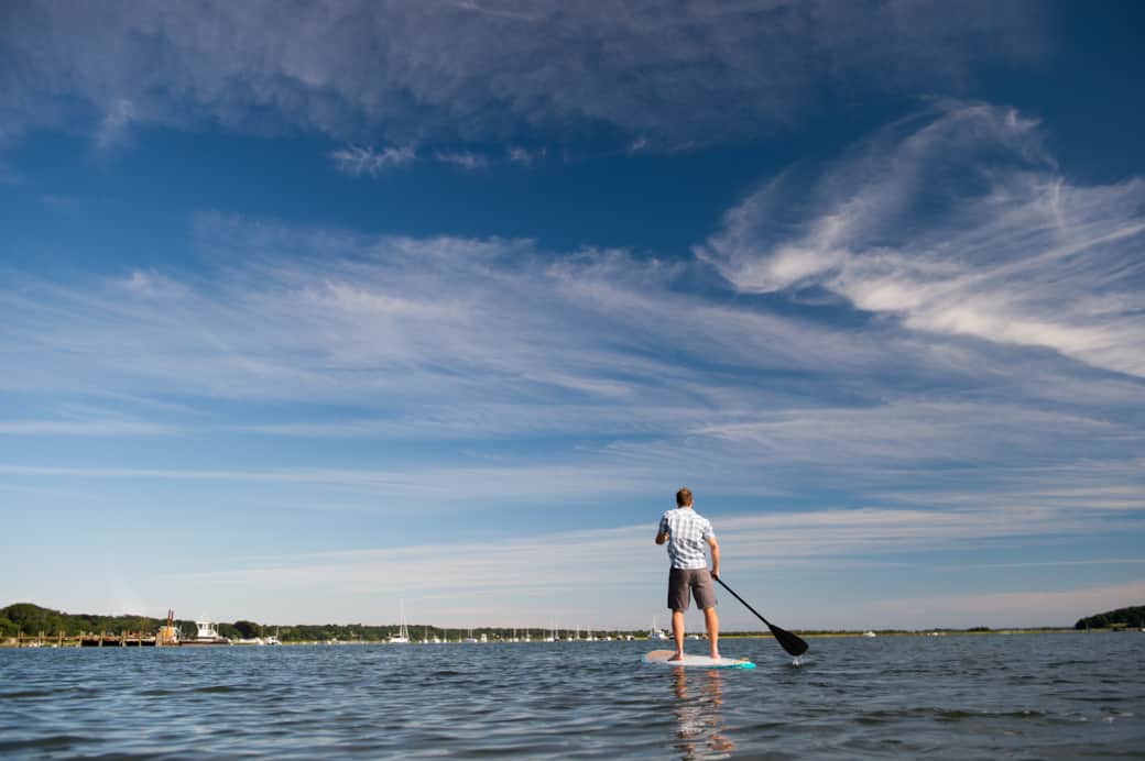 Stand up paddleboards and kayaks