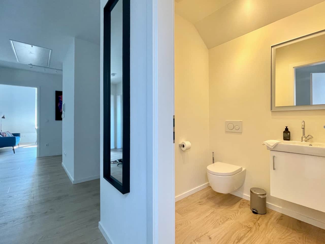 Separate, zusätzliche Toilette