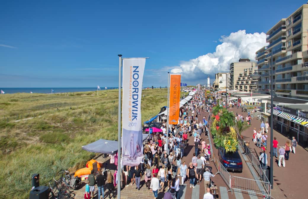 Markt auf dem Boulevard