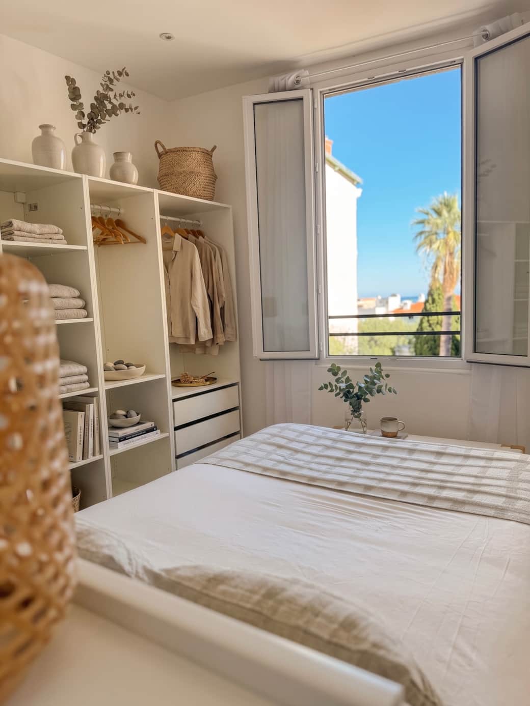 Chambre et vue mer