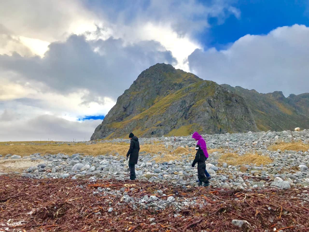 Eggum beach hiking