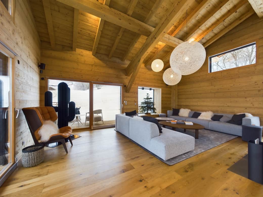 Living room opening onto terrace