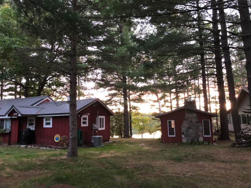 Cabin and Outbuilding from Front Yard