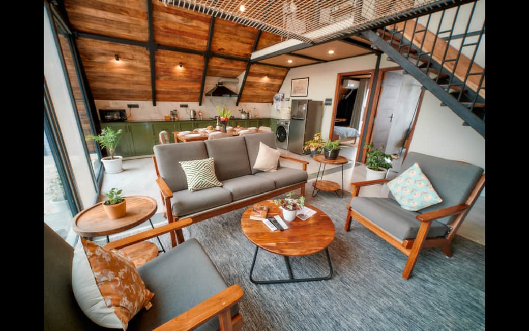 Lounge Kitchen & Dining - Methlang Villa Pokhara Lounge Kitchen & Dining - Methlang Villa Pokhara