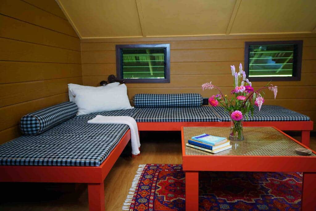 The couch may be used to sleep 2 with comfort and ease