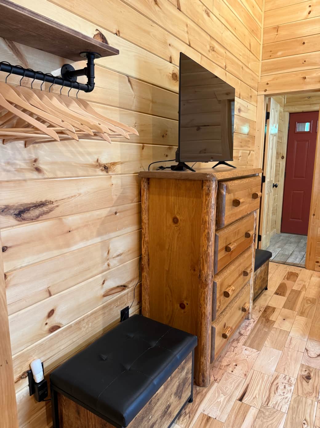 Secondary Bedroom Closet & Storage Area