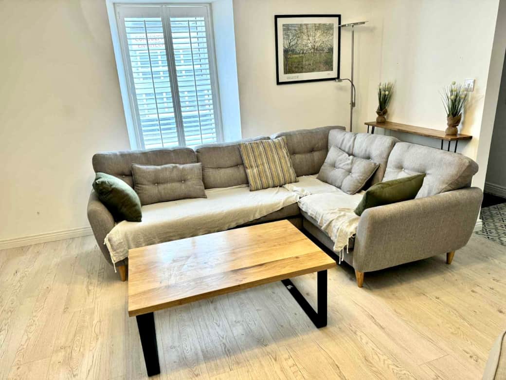 The living room