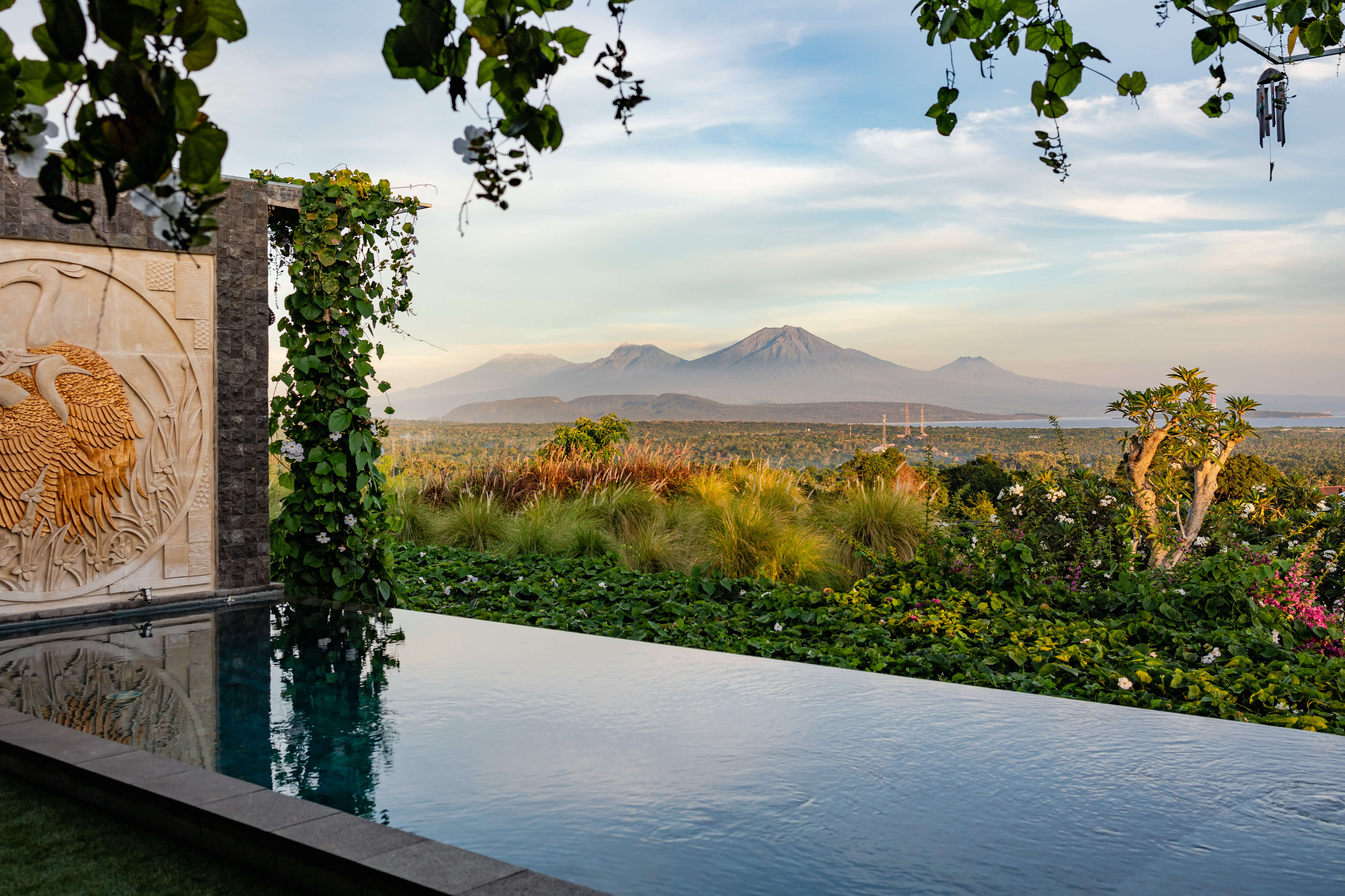 Villa Joel exterior with modern architecture and scenic surroundings