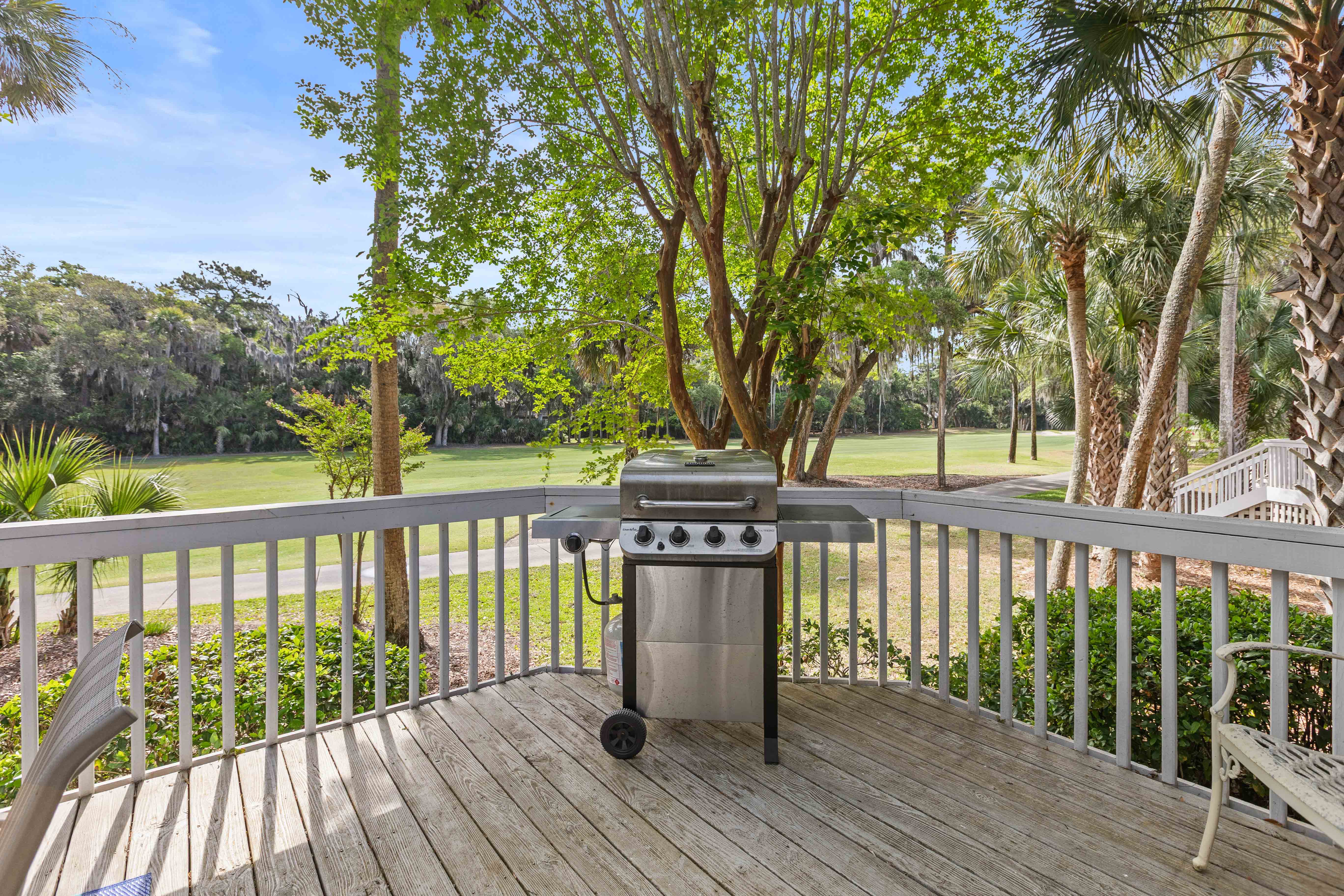 Rear deck