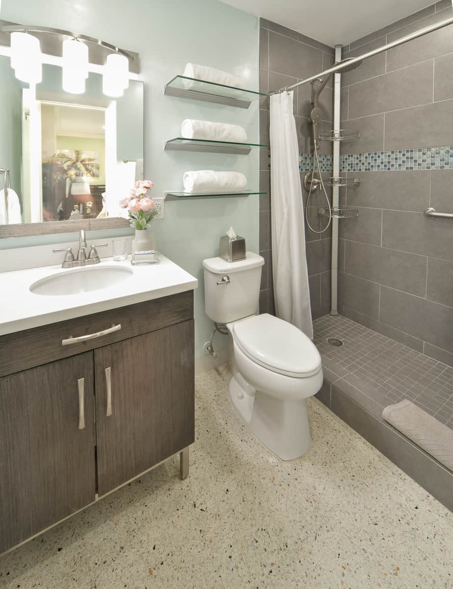 Bathroom and Rain Shower