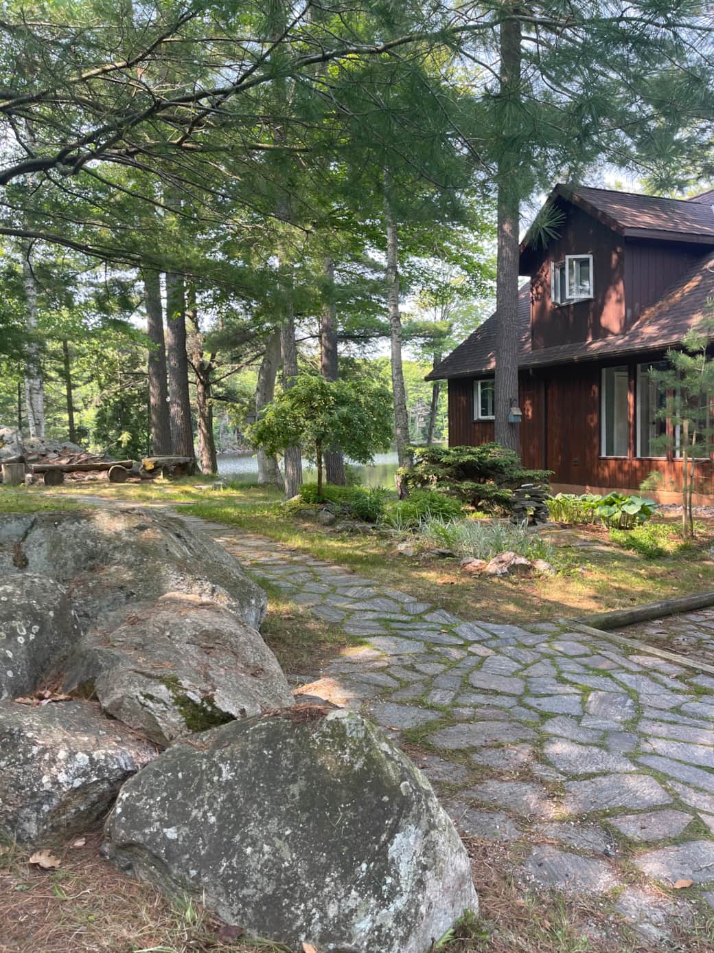 Exterior of the main cottage