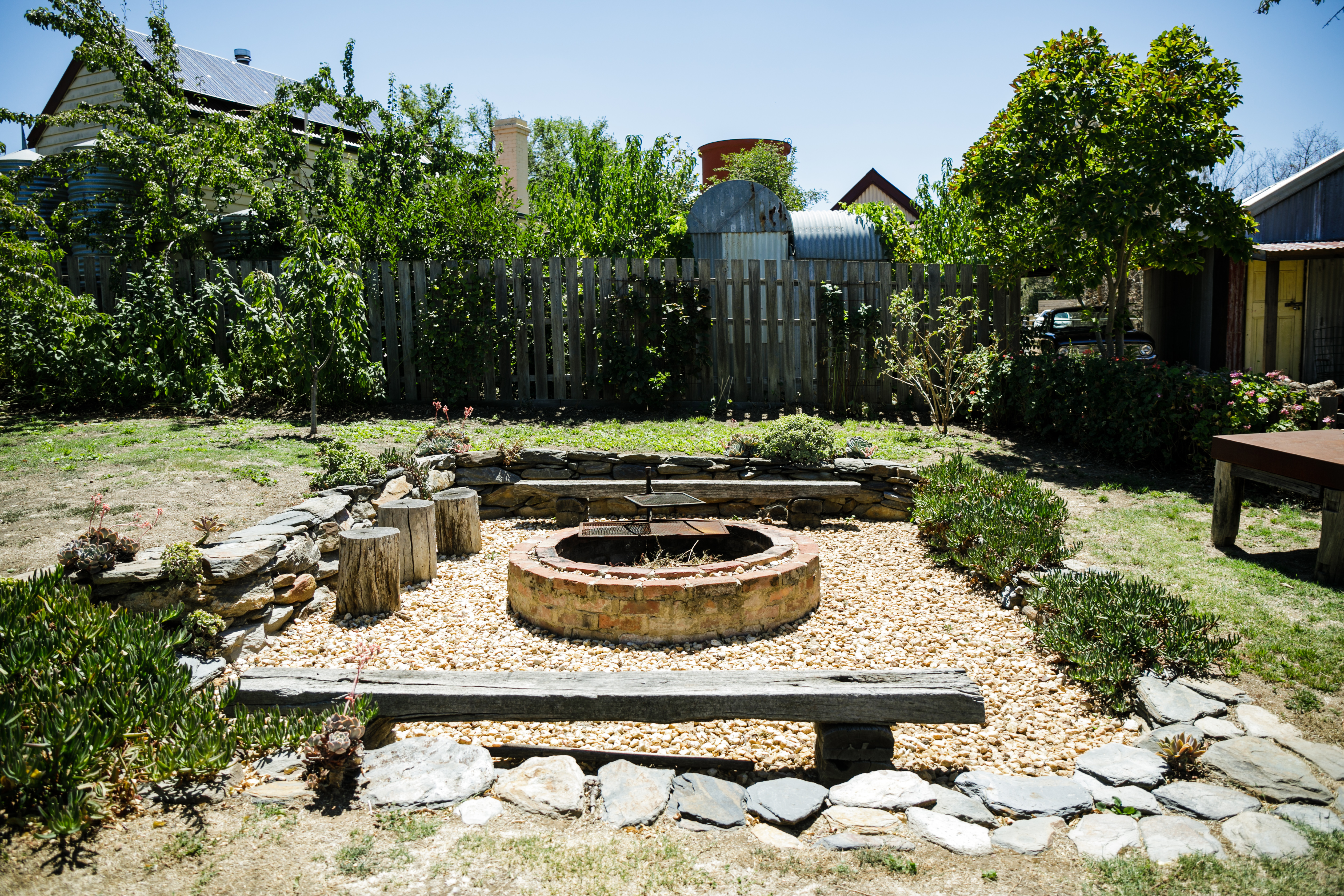 Joseph's Cottage Fire Pit 