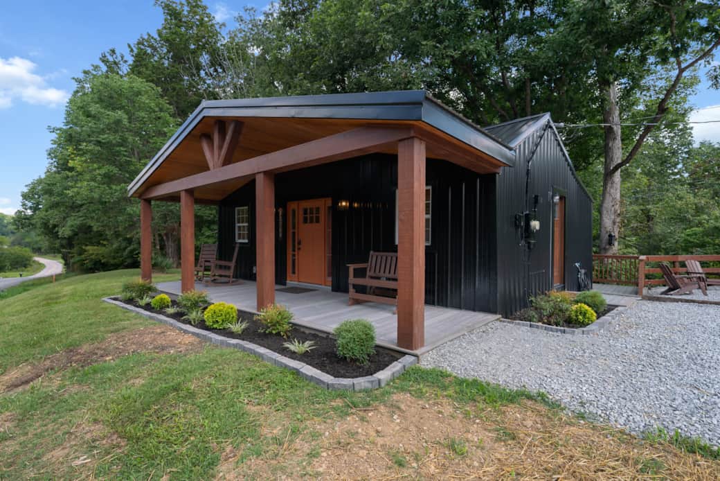 Front View of Cabin