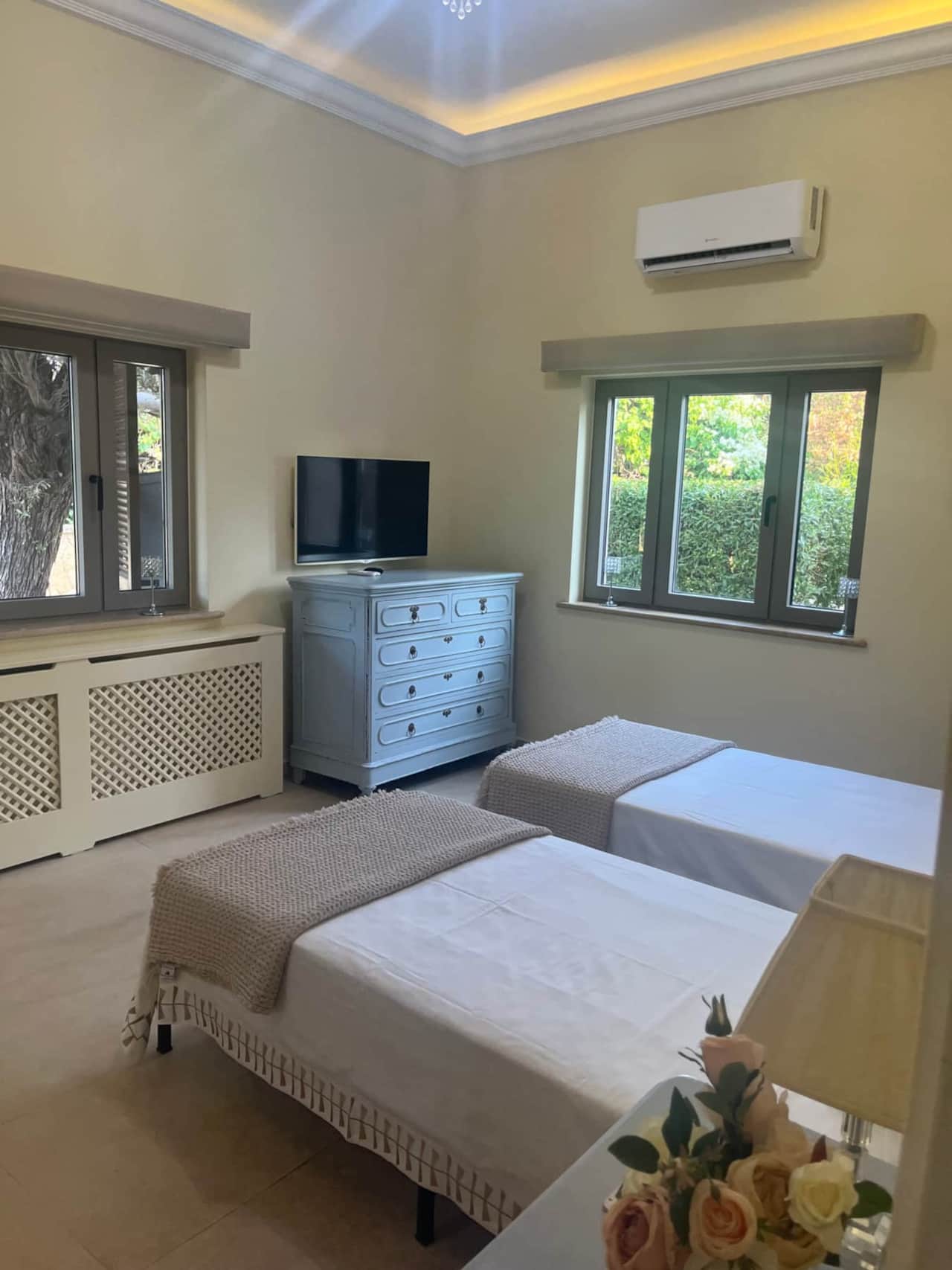 Ground floor twin bedroom 