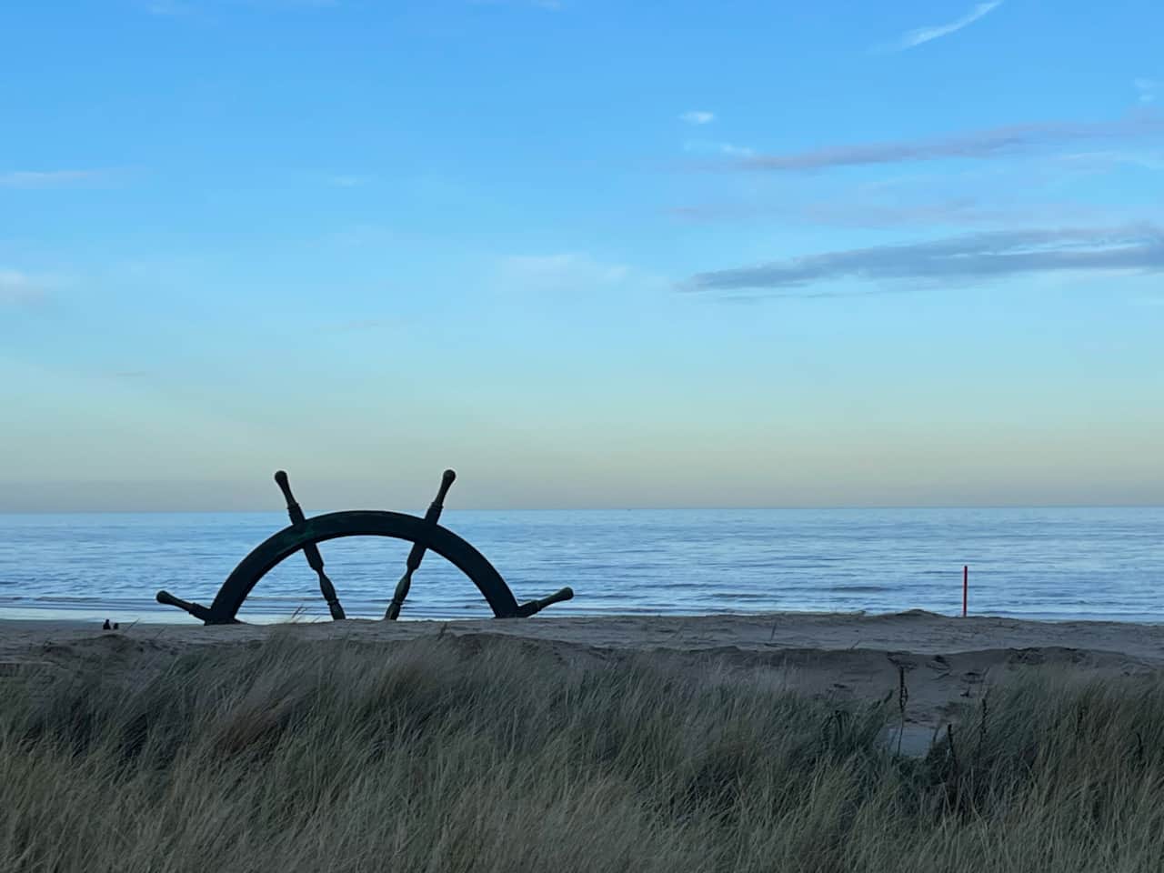 L'art est présent à Westende. Ce qui rend les balades agréables et variées.