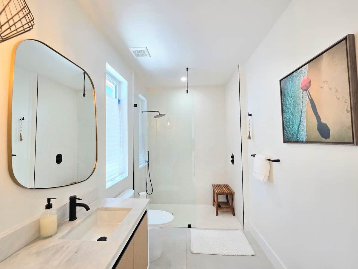 Pool Cabana Bathroom