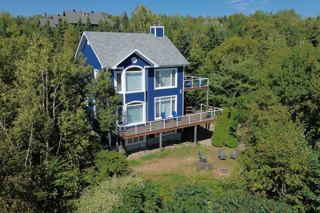 Vu du drone le magnifique Bleuzen