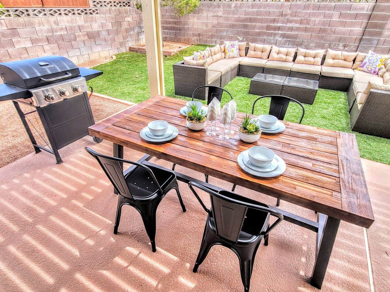 Outdoor Grilling Area