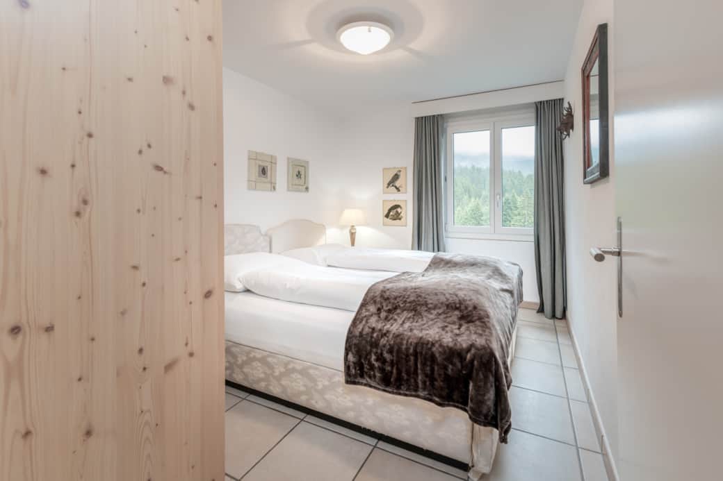 Schlafzimmer mit Doppelbett Schlafzimmer mit Doppelbett