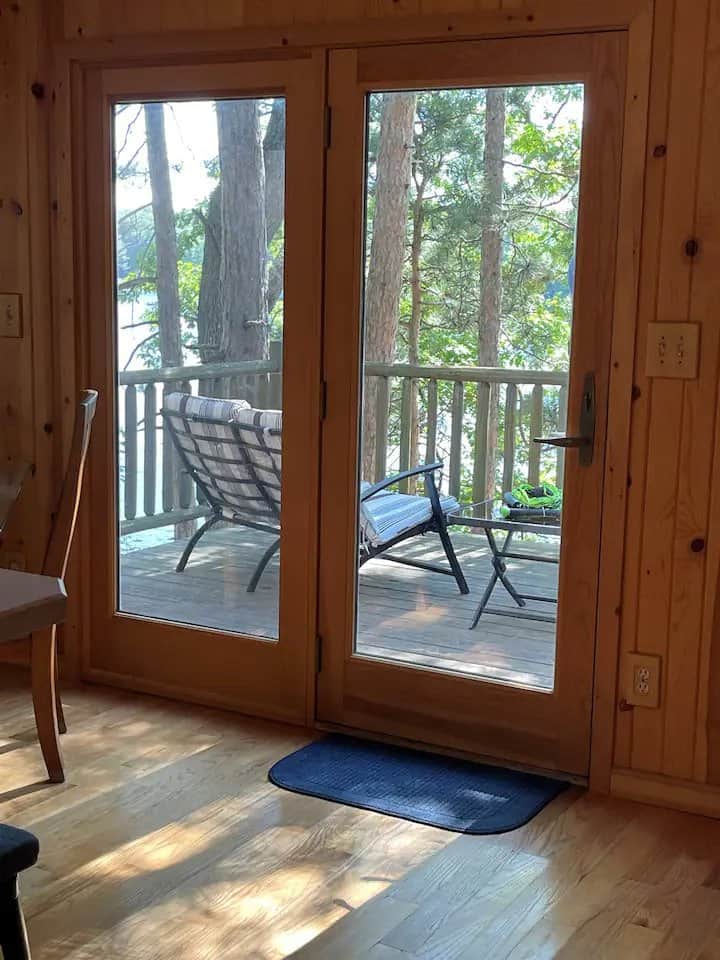 Exit to deck