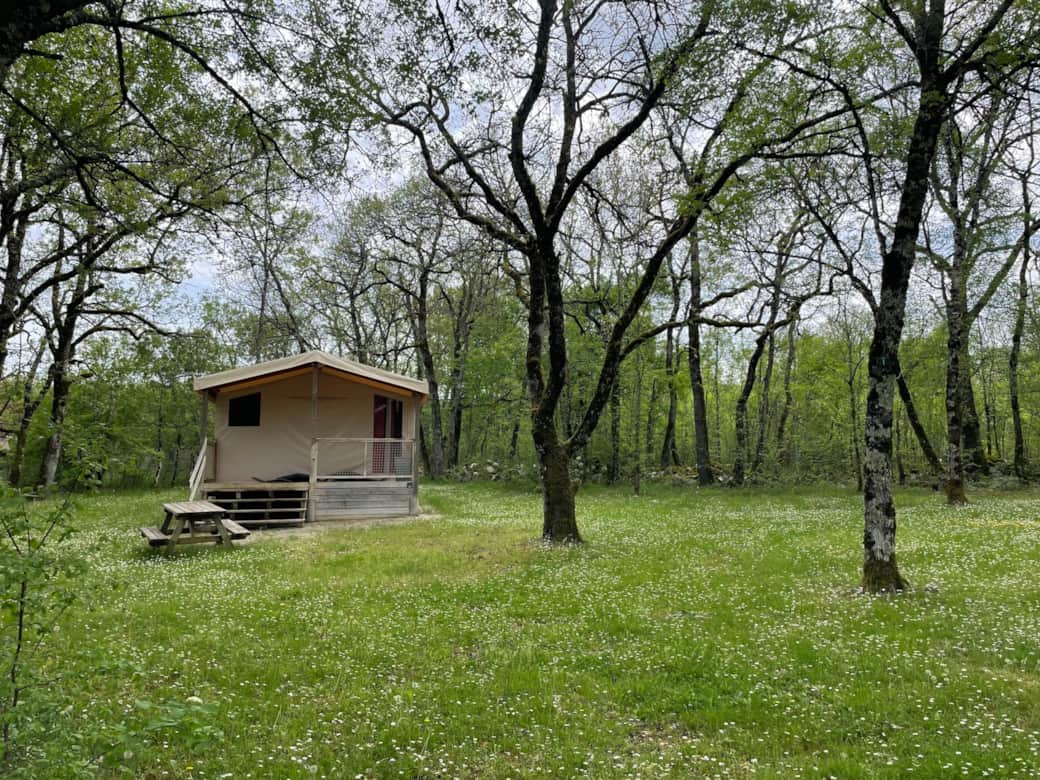 Glamping Lodge vue extérieur 1