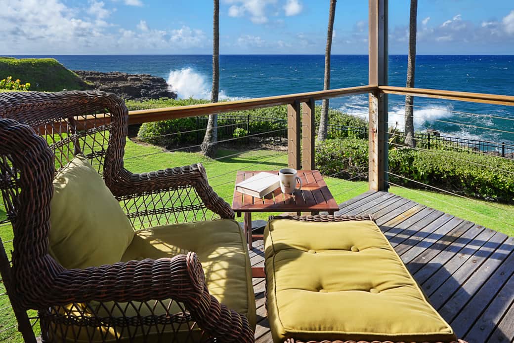Lanai northern corner