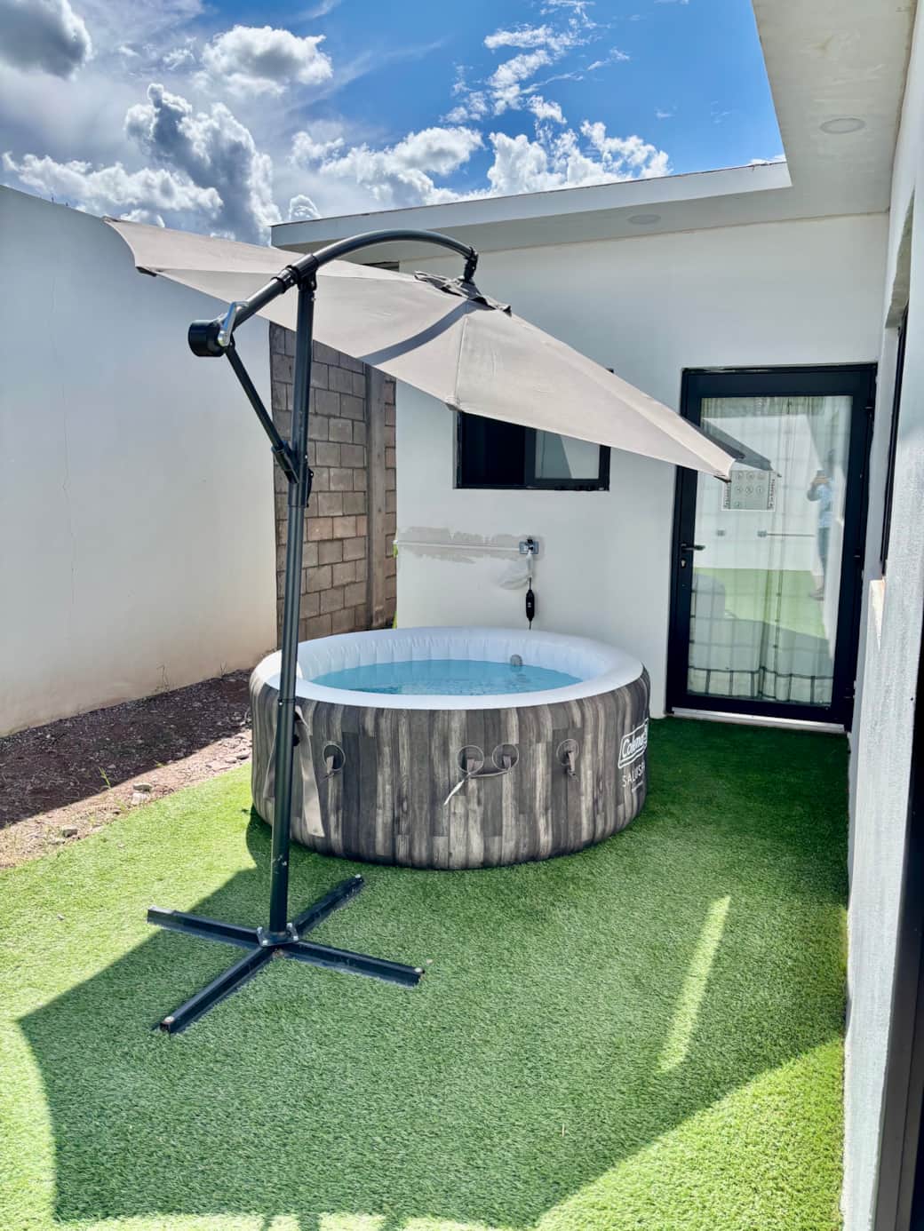 Jacuzzi en Jardin Privado