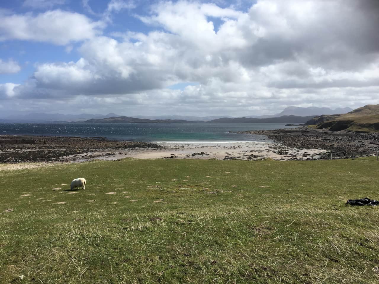 Culkein bay from the garden