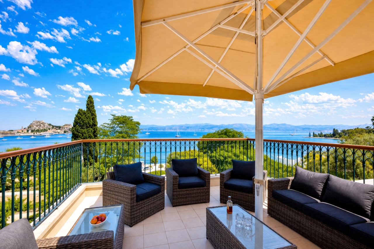 Terrasse sea view Luxury Bay