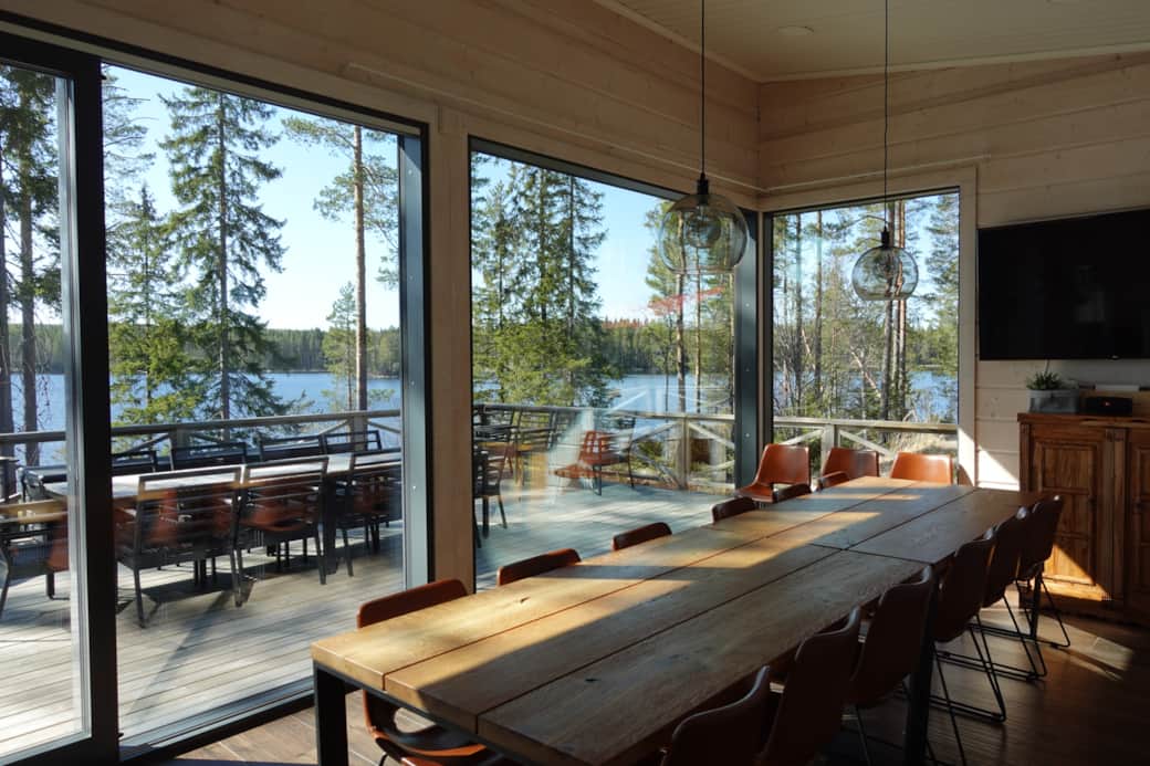 Main Cabin Dining/Meeting Room