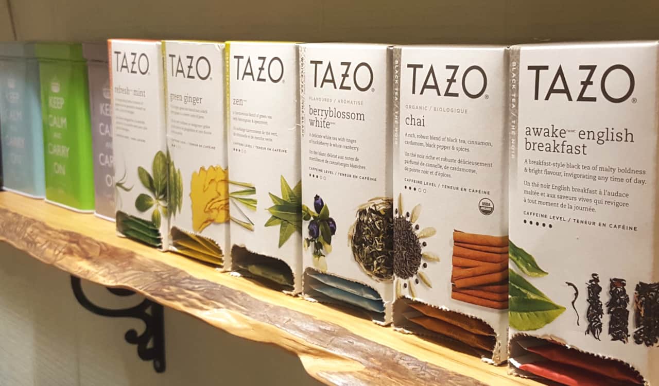 Tea selection in the Nook