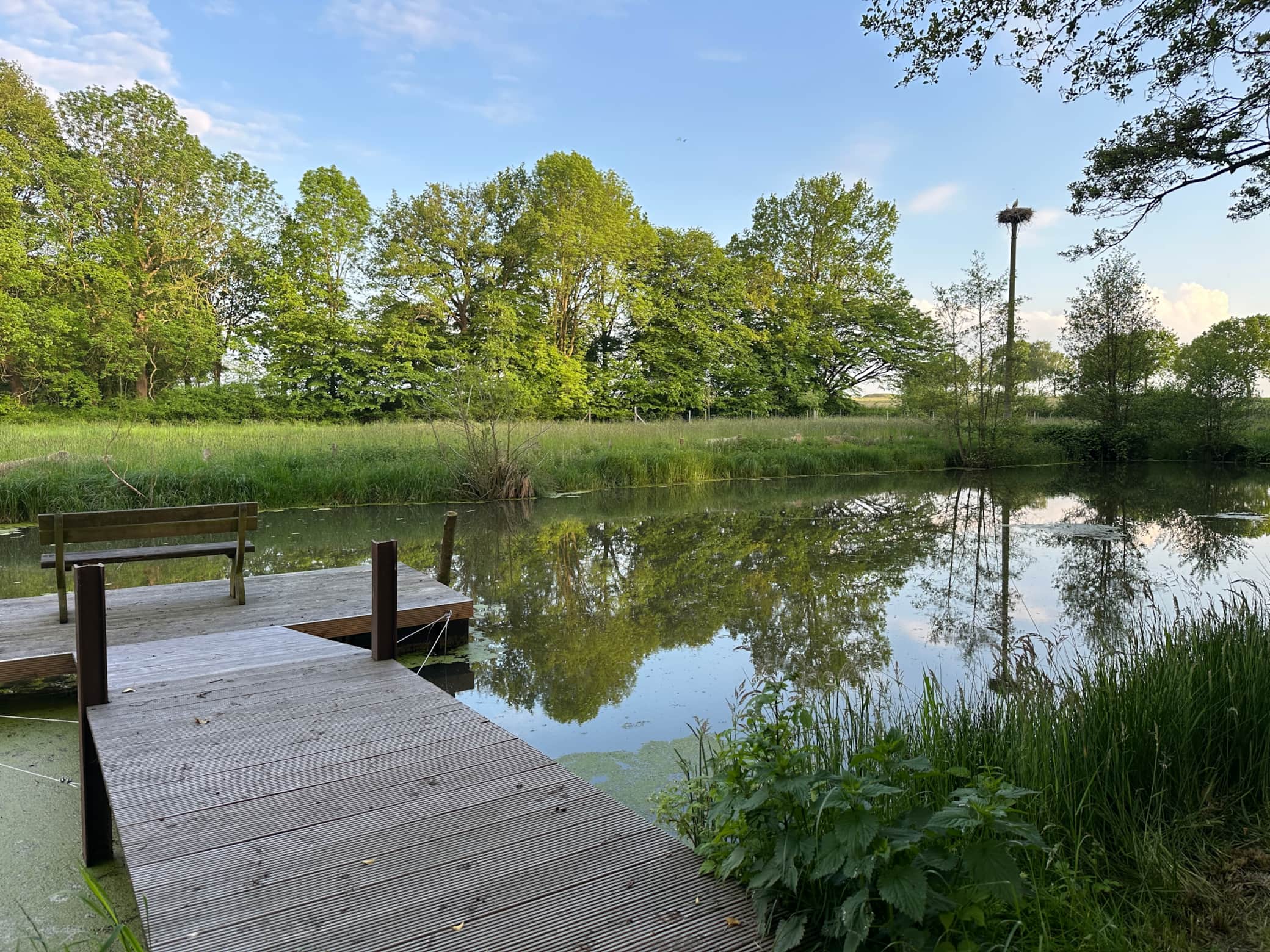 Angrenzender See
