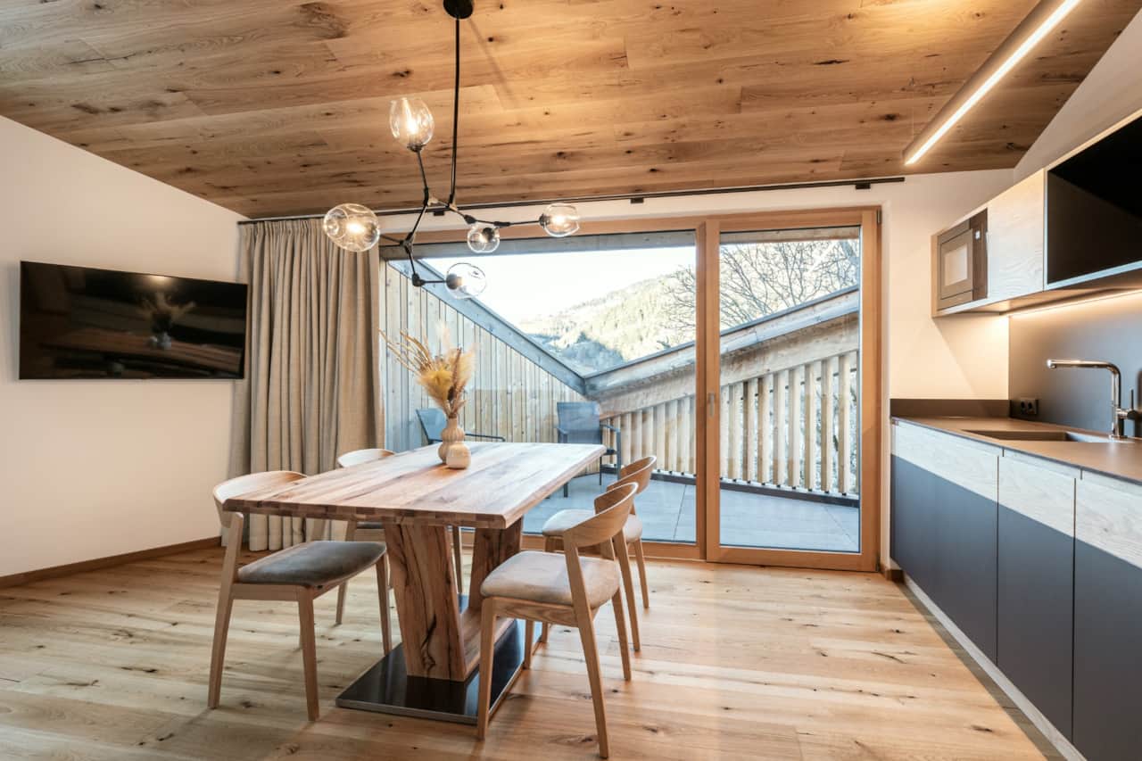 Living Room with Kitchenette