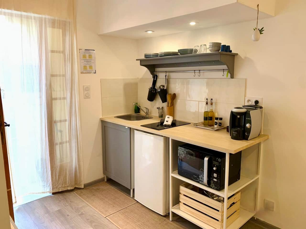 Kitchenette fonctionnelle