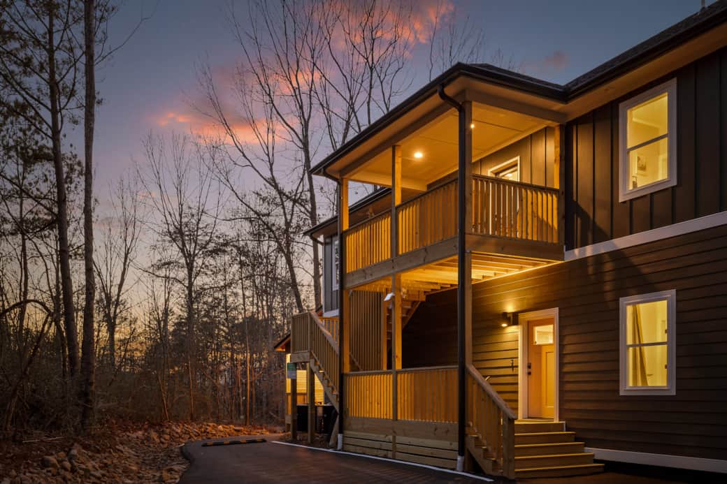 You are renting both of these top two floors of this home.