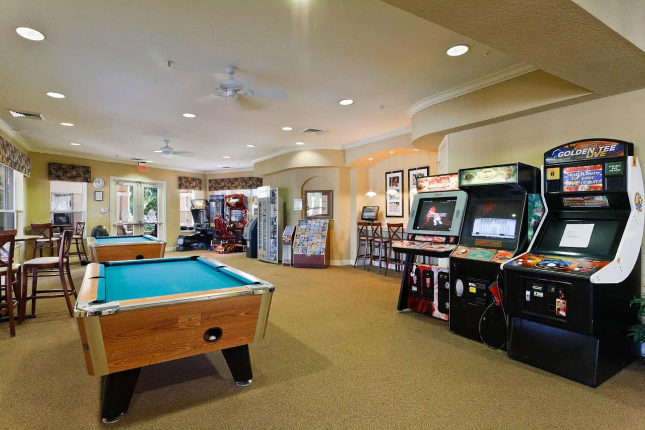 Game room and arcade