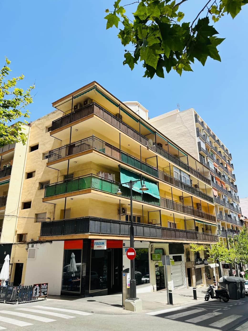 Appartement van buitenaf