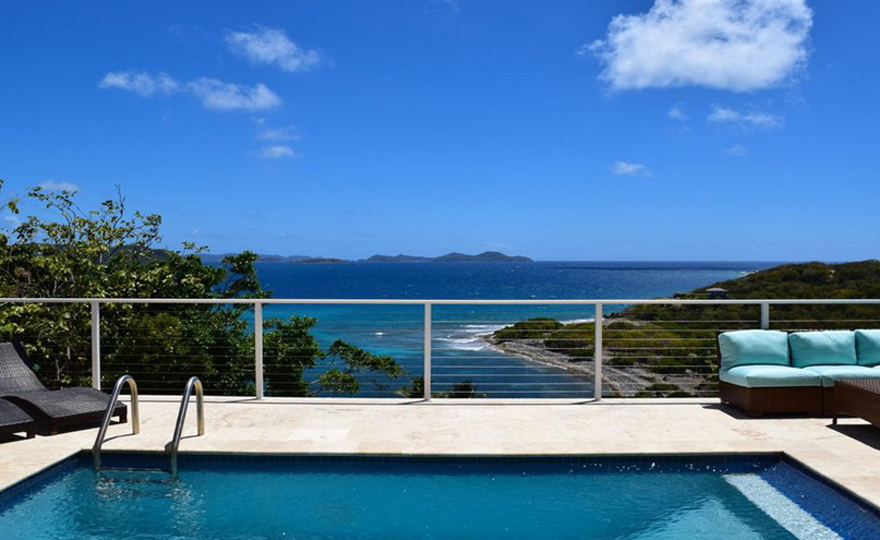 View from the pool deck!