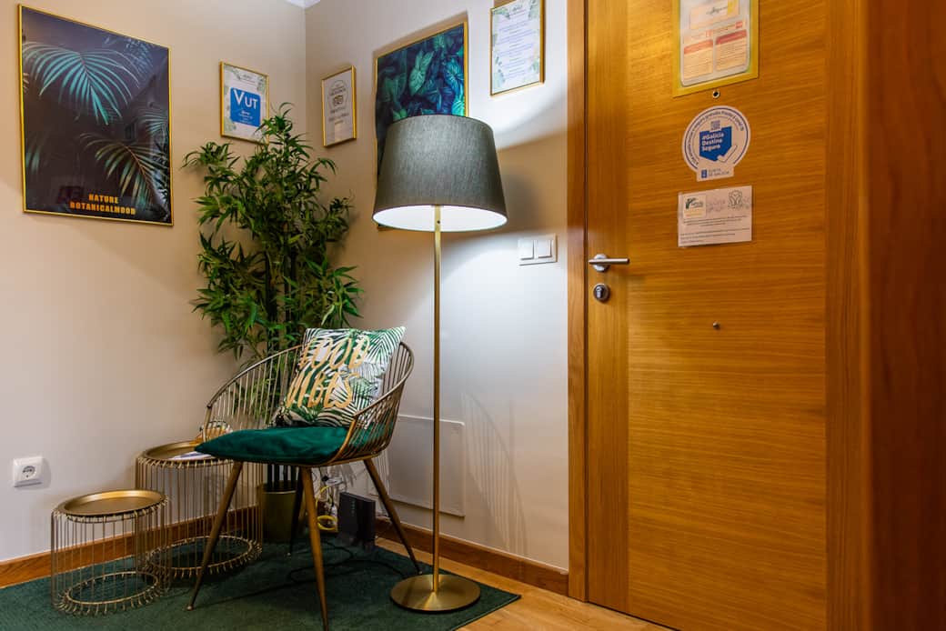 Decoracion hall apartamento la perla premium sanxenxo